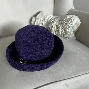 Purple hat